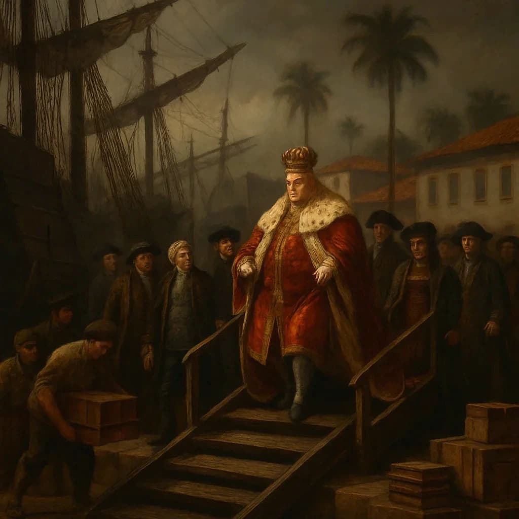 Fleeing Napoleon, Portugal's King Built Brazil
