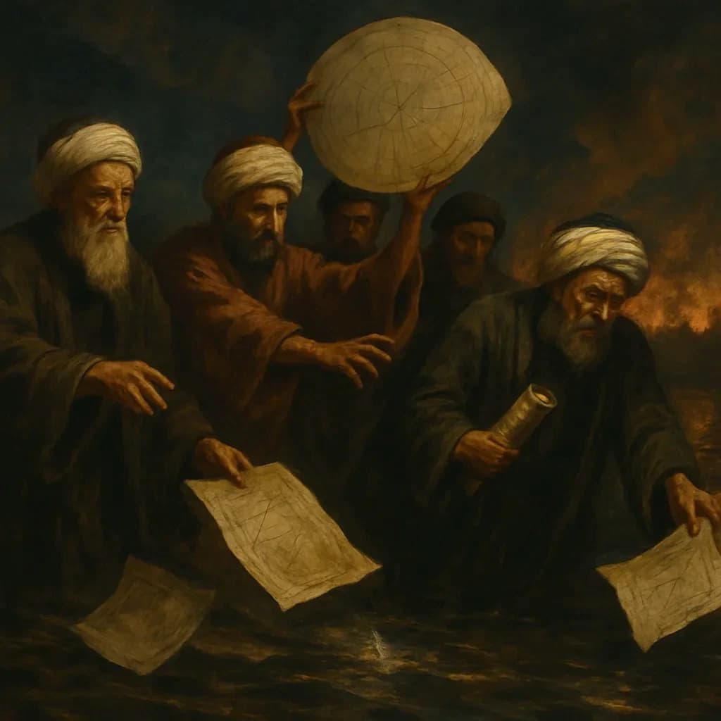 Baghdad's Scholars Drowned Their Own Library