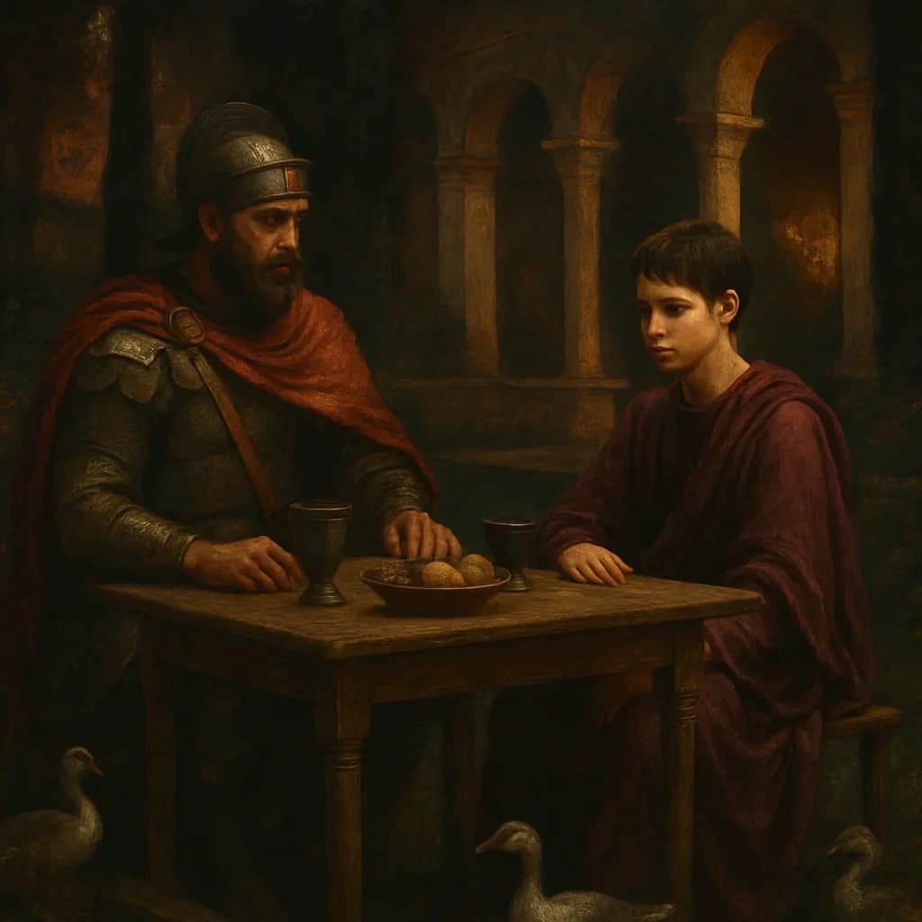 The Last Roman Emperor Was Asked to Retire at Dinner