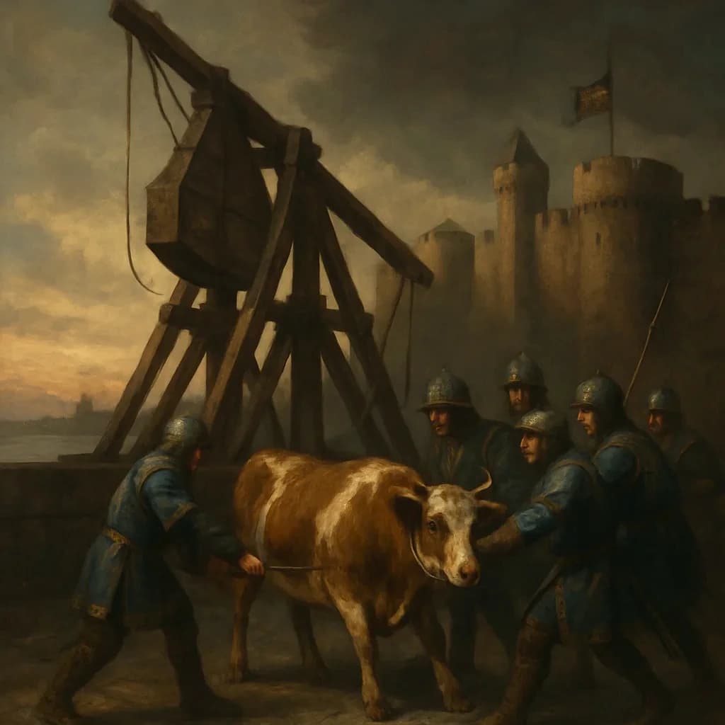 One Stubborn Cow Versus Europe's Deadliest Siege Engine