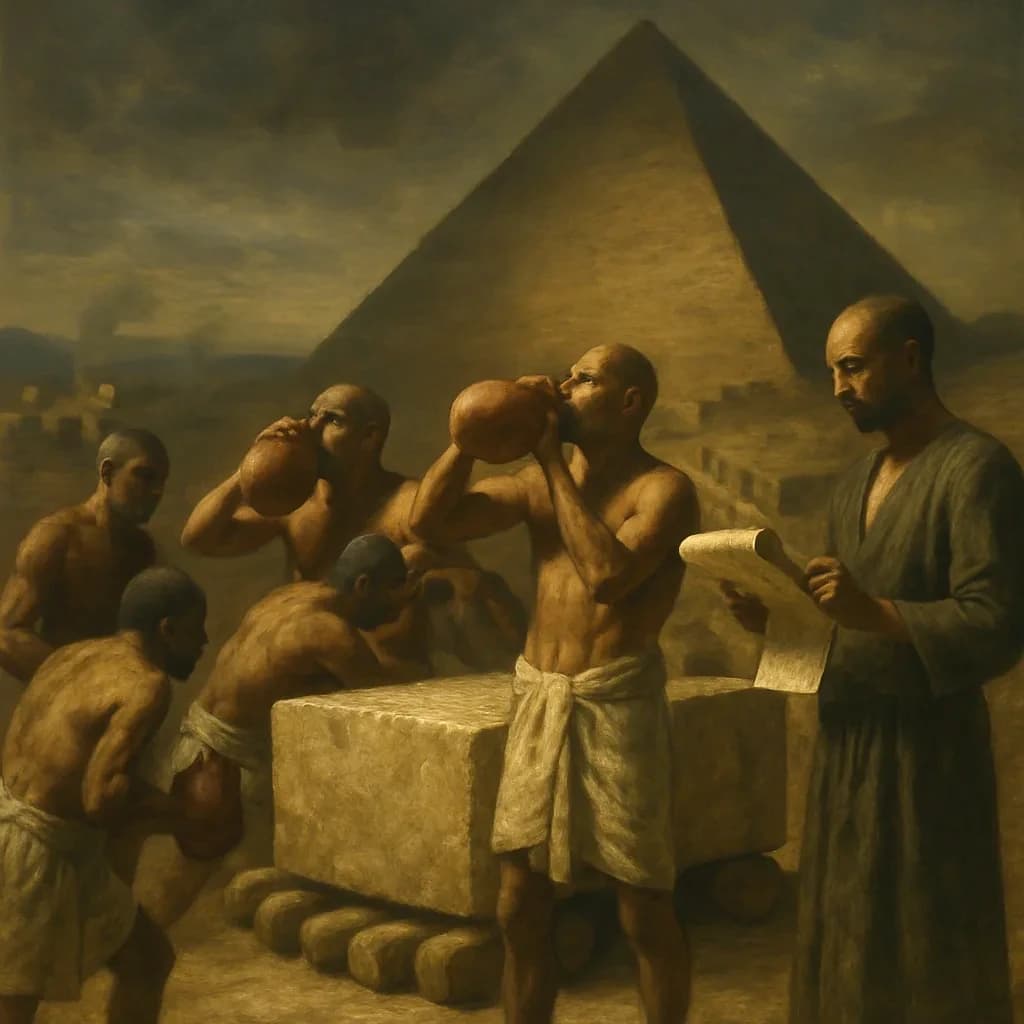 The Pyramid Builders Weren't Slaves—They Had Beer and Healthcare
