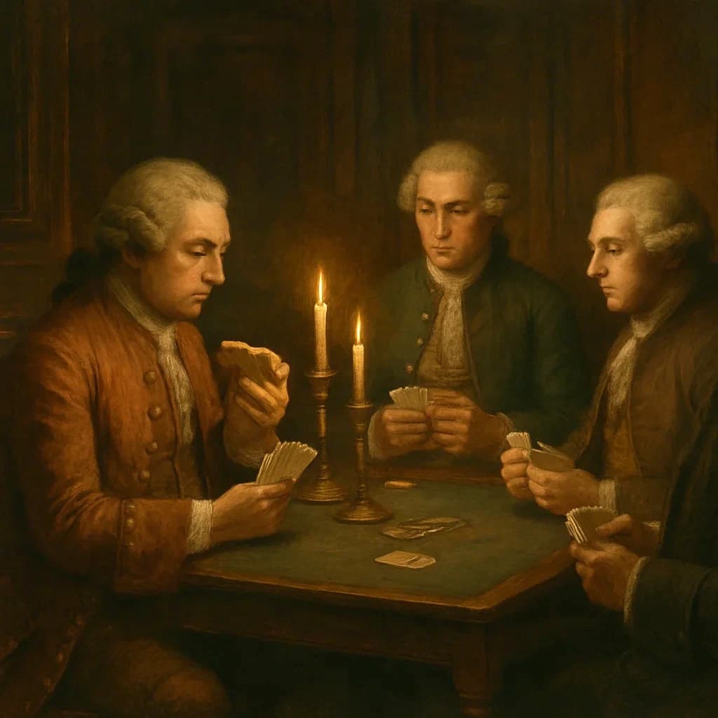 The Earl Who Wouldn't Leave the Card Table to Eat