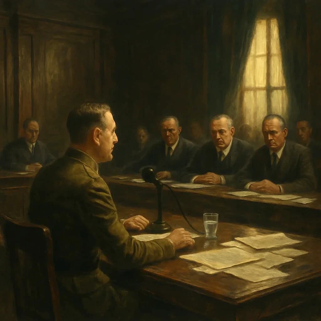 The General Asked to Overthrow Roosevelt