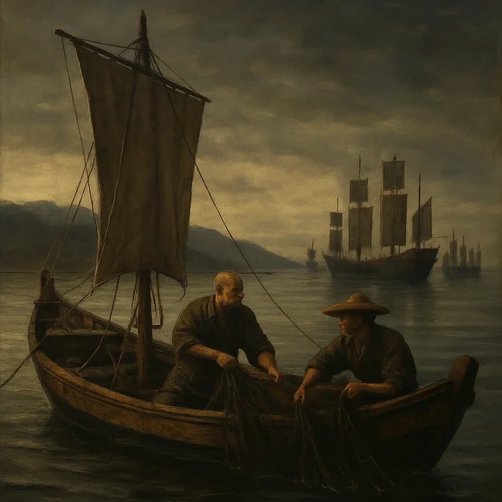 The Mongols Left Japan Under Calm Skies
