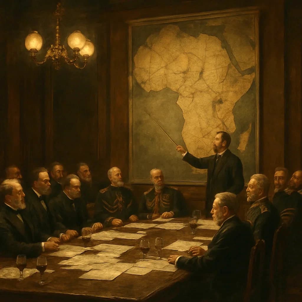 Carving Up Africa at a Berlin Dinner Party