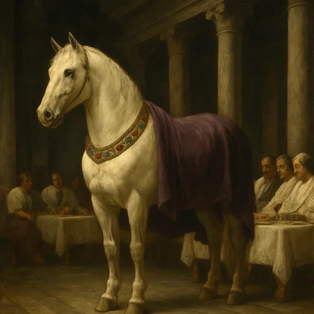 Caligula's Horse Almost Became a Roman Consul