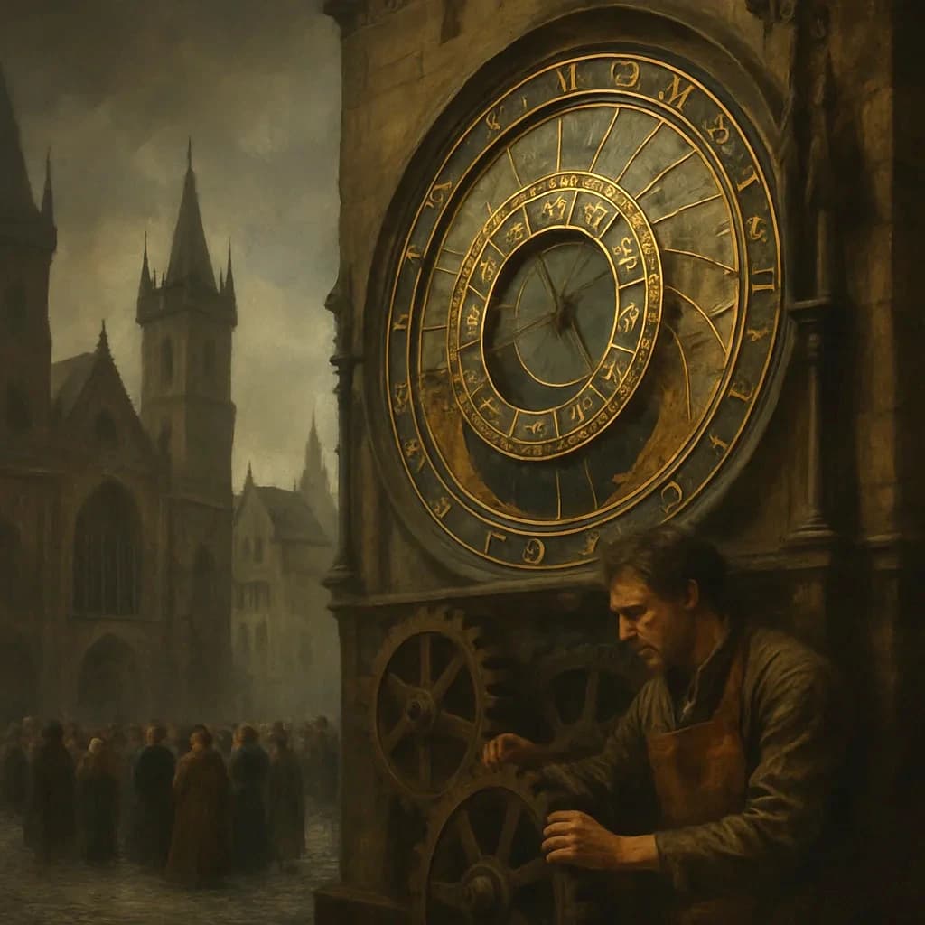The Clock That Started the Hussite Wars