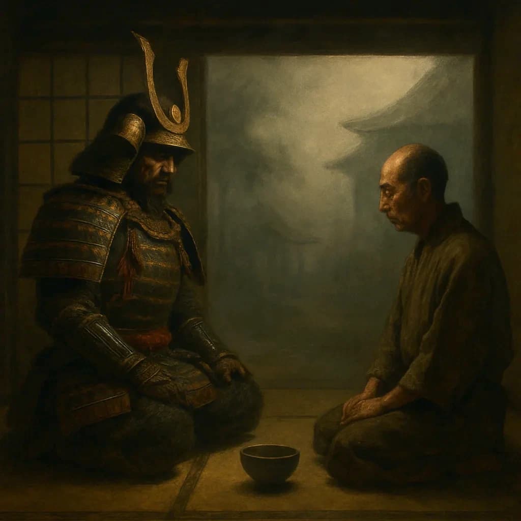Sen no Rikyū Served a Warlord an Empty Bowl