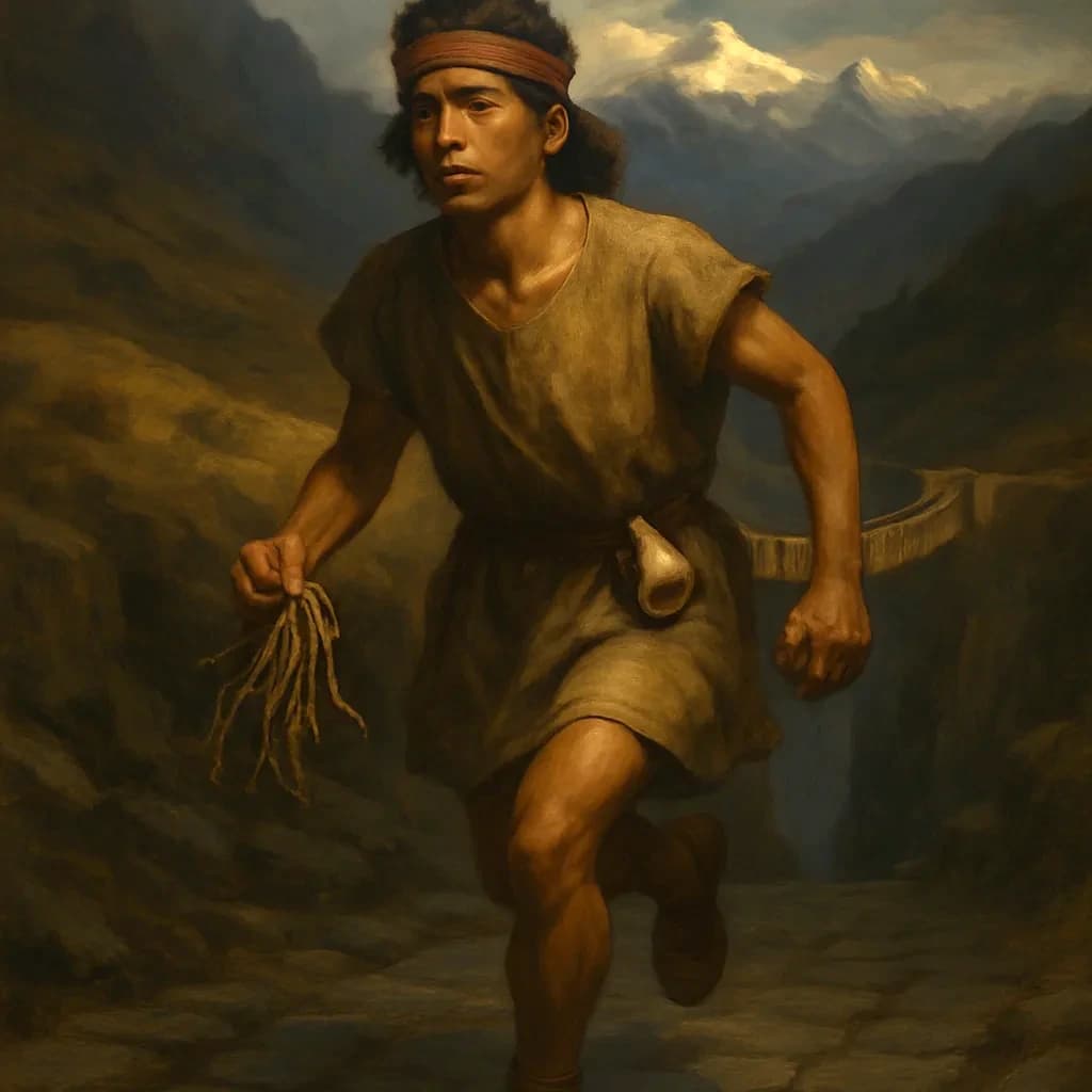 Inca Couriers Beat Europe's Mail Using Knotted String
