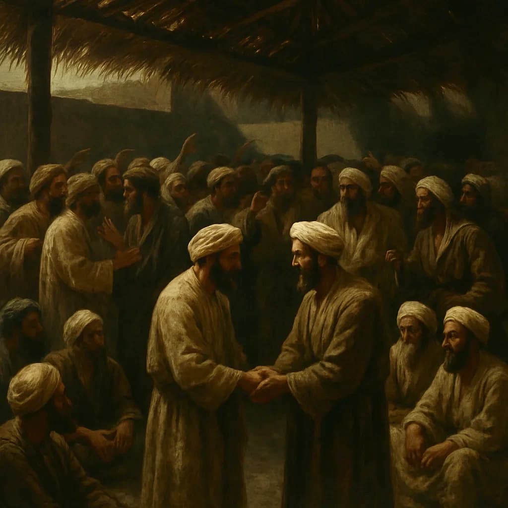While Muhammad Lay Unburied, His Successor Was Chosen