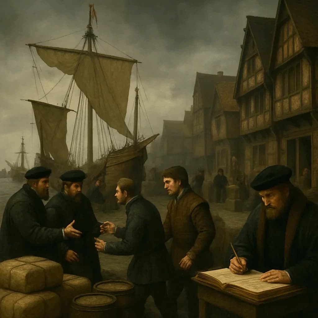 How a Hanse Embargo Helped England Find America