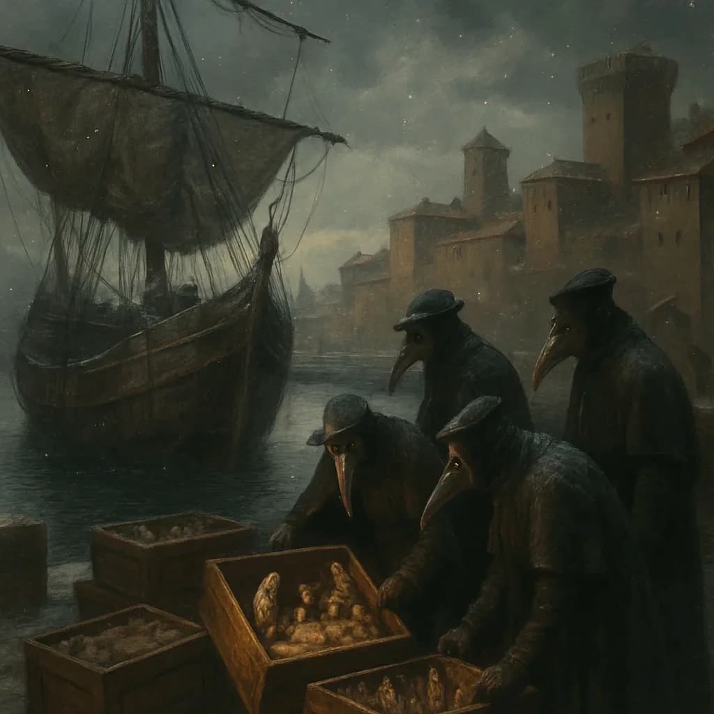 How a Plague Ship Spread the Nativity Scene