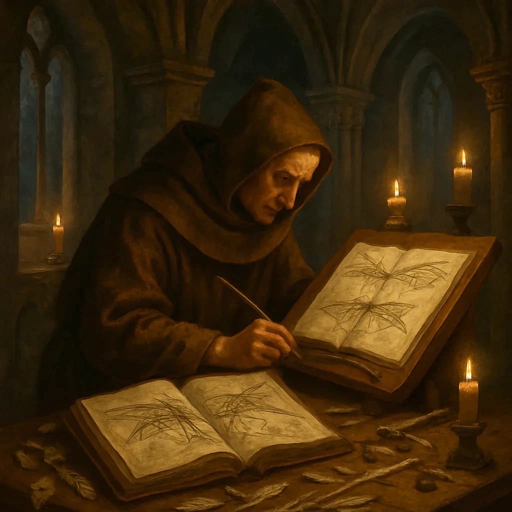 A Monk Designed a Flying Machine in 1260