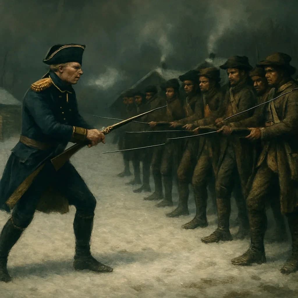 Von Steuben Faked His Way into Valley Forge