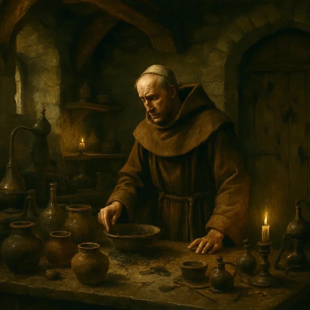 A Monk Made Gunpowder in 953 and Buried It