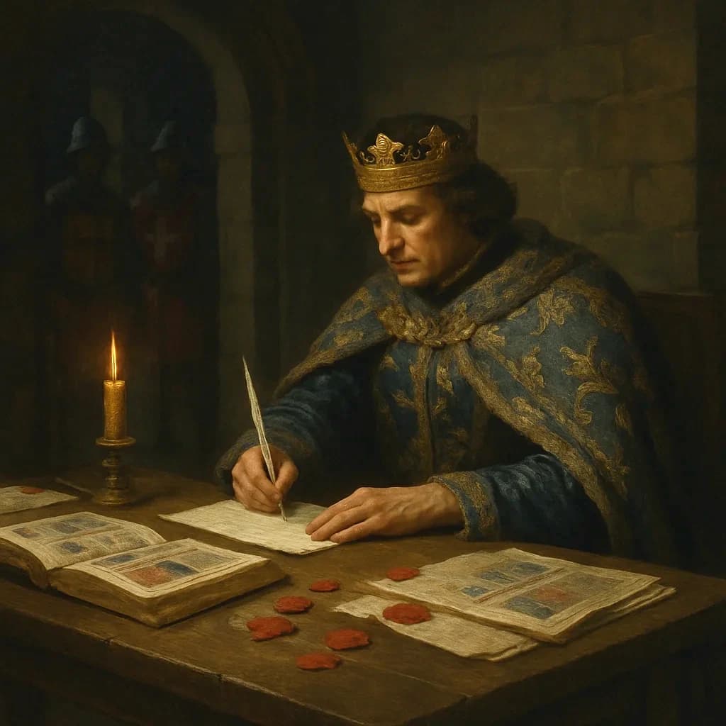 A French King Invented Chivalry From a London Jail