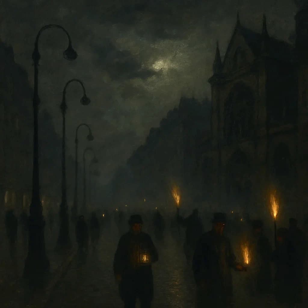 Paris Couldn't Afford Its Own Electric Lights