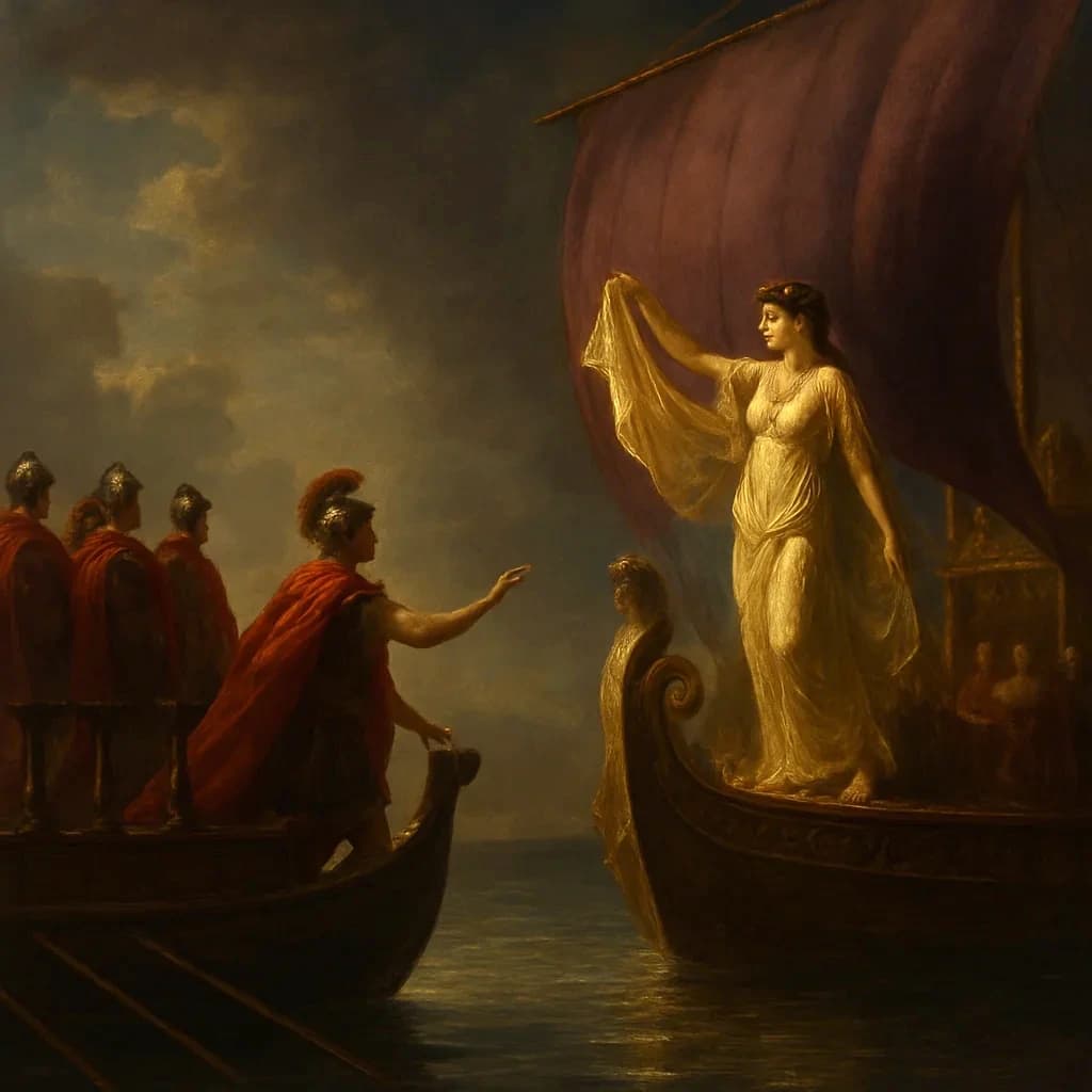 How Cleopatra's Silk Helped Bankrupt Mark Antony