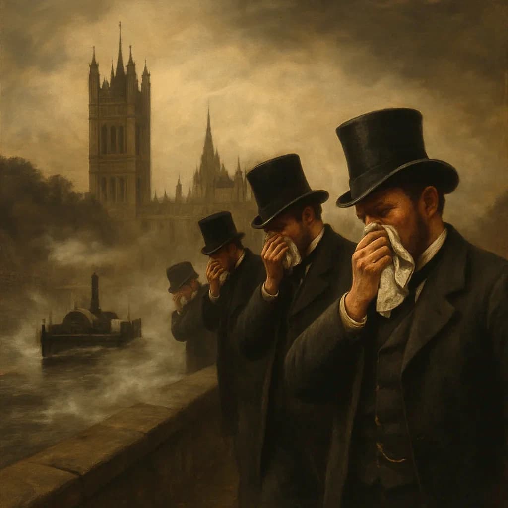 The Stink That Forced Parliament to Fix London's Sewers
