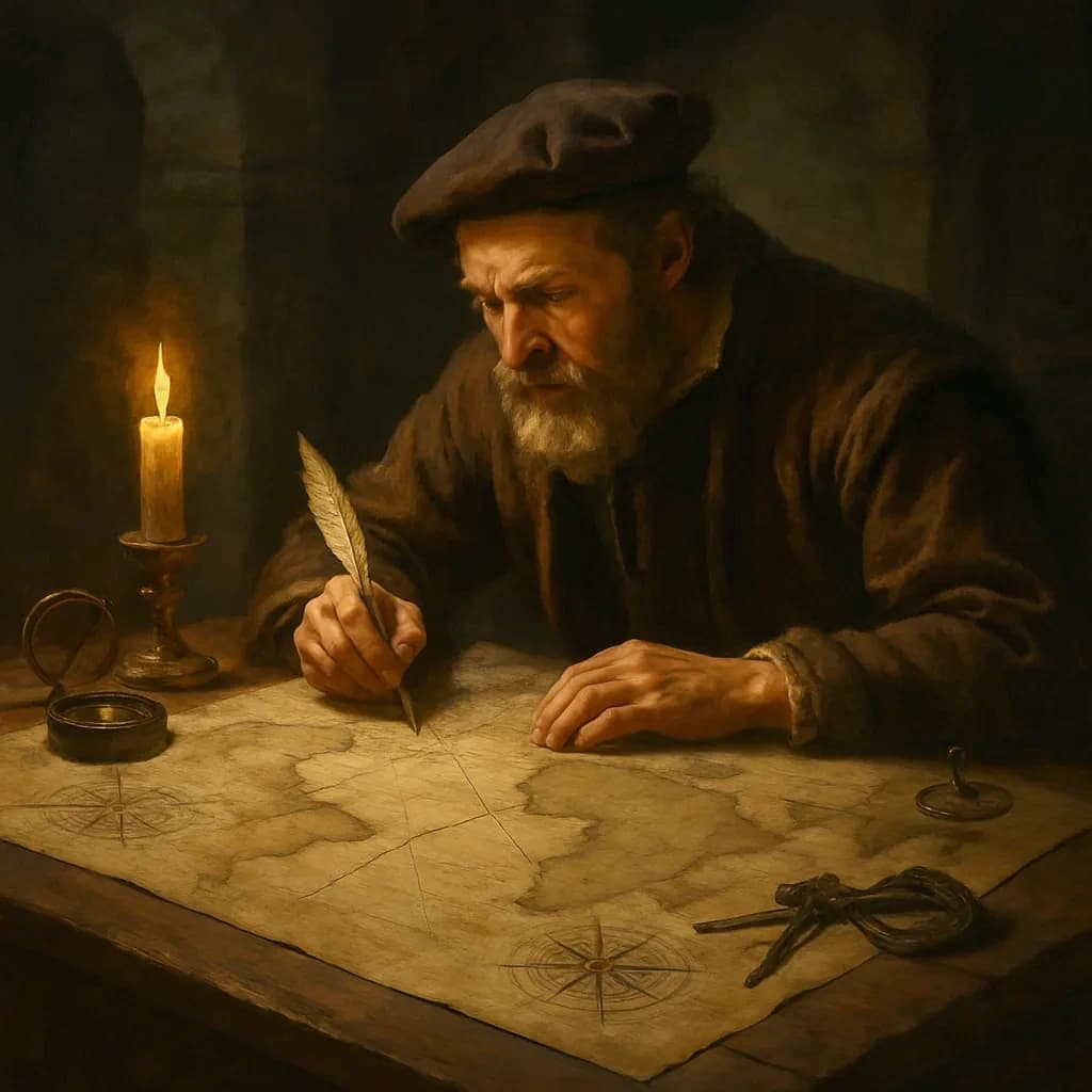A Mapmaker's Guess Became a 300-Year Border