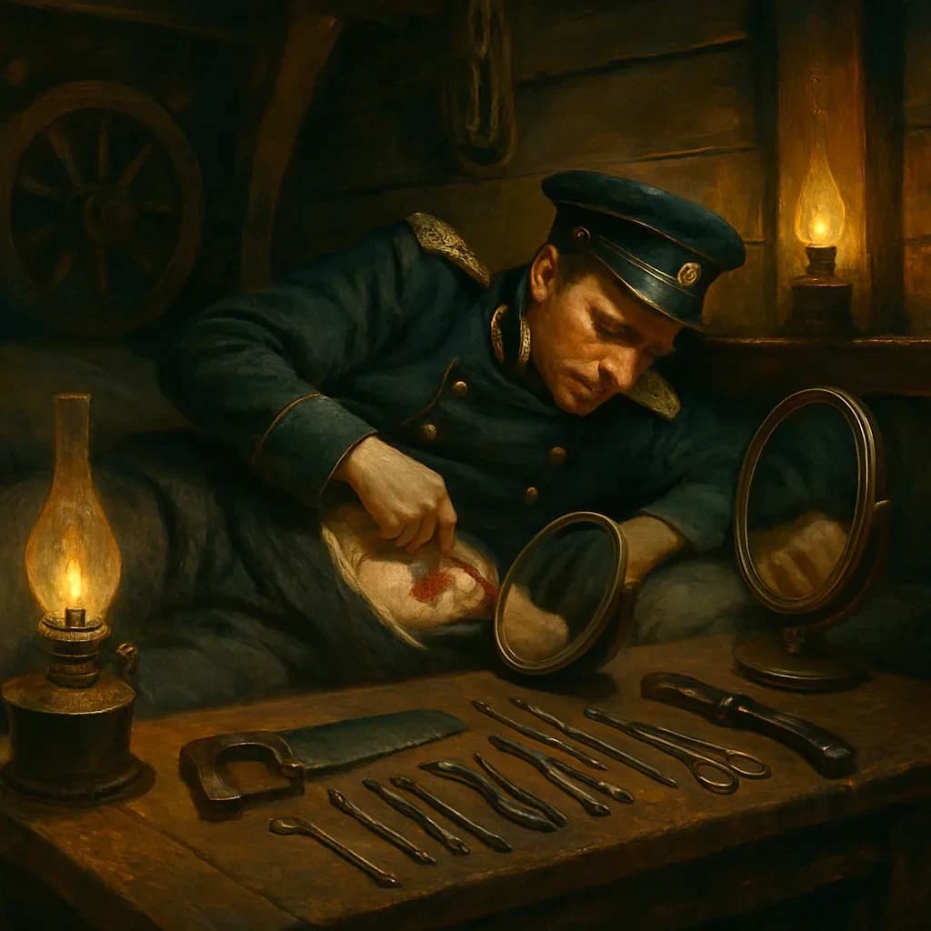 The Ship's Surgeon Who Cut Out His Own Appendix