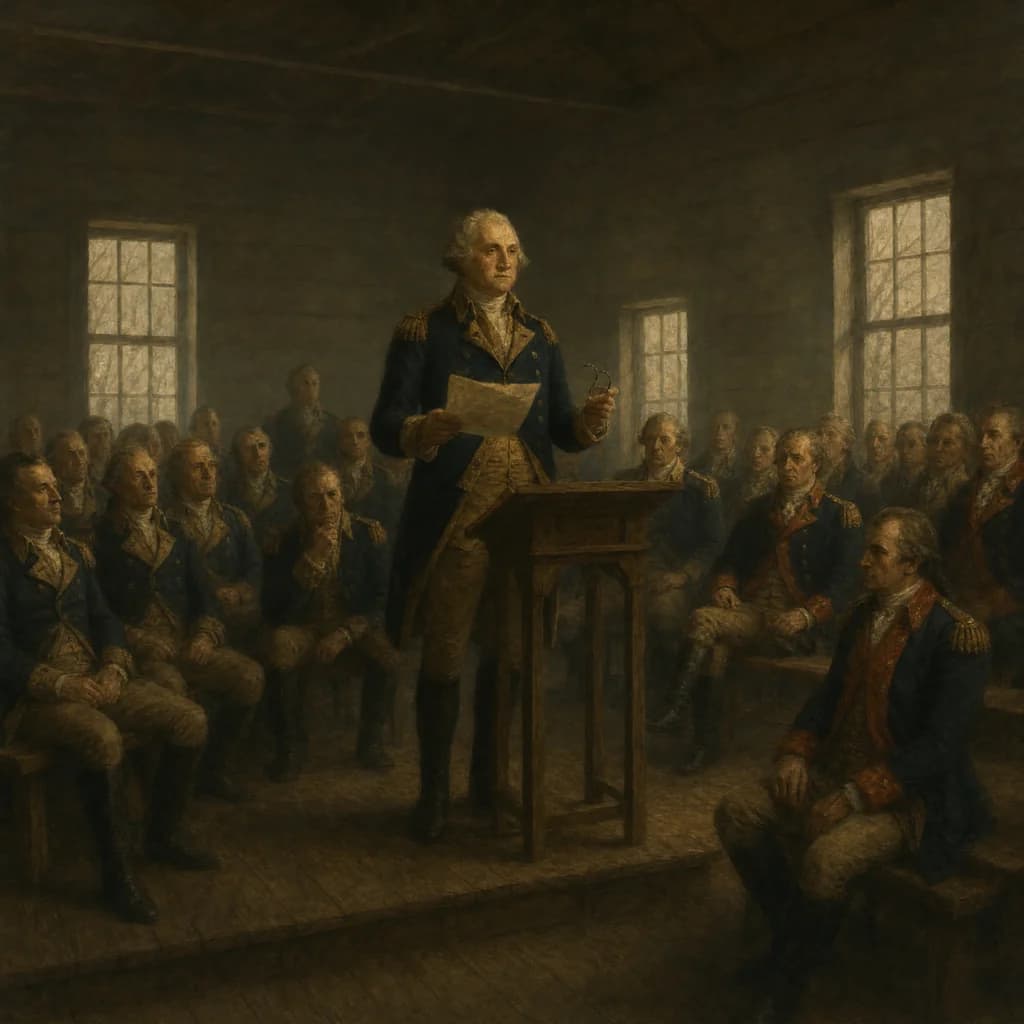Washington Stopped a Military Coup by Putting On Glasses