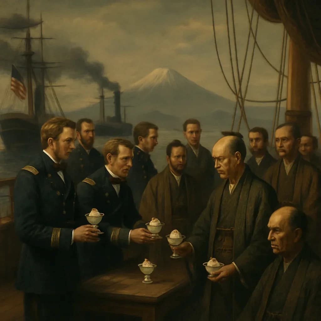 Ice Cream Helped End Japan's 250-Year Isolation