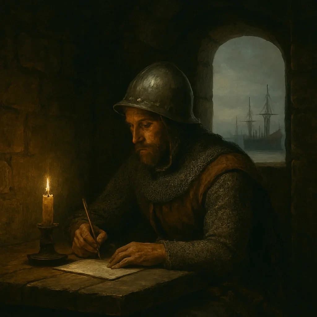 A Dying Soldier's Letter Caught the Black Death Arriving