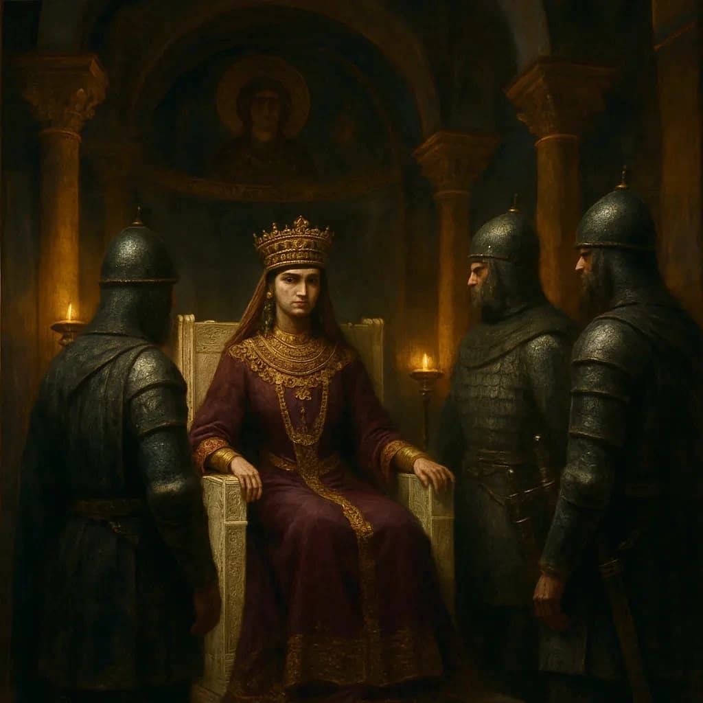 An Empress Gambled Byzantium on a Disgraced General