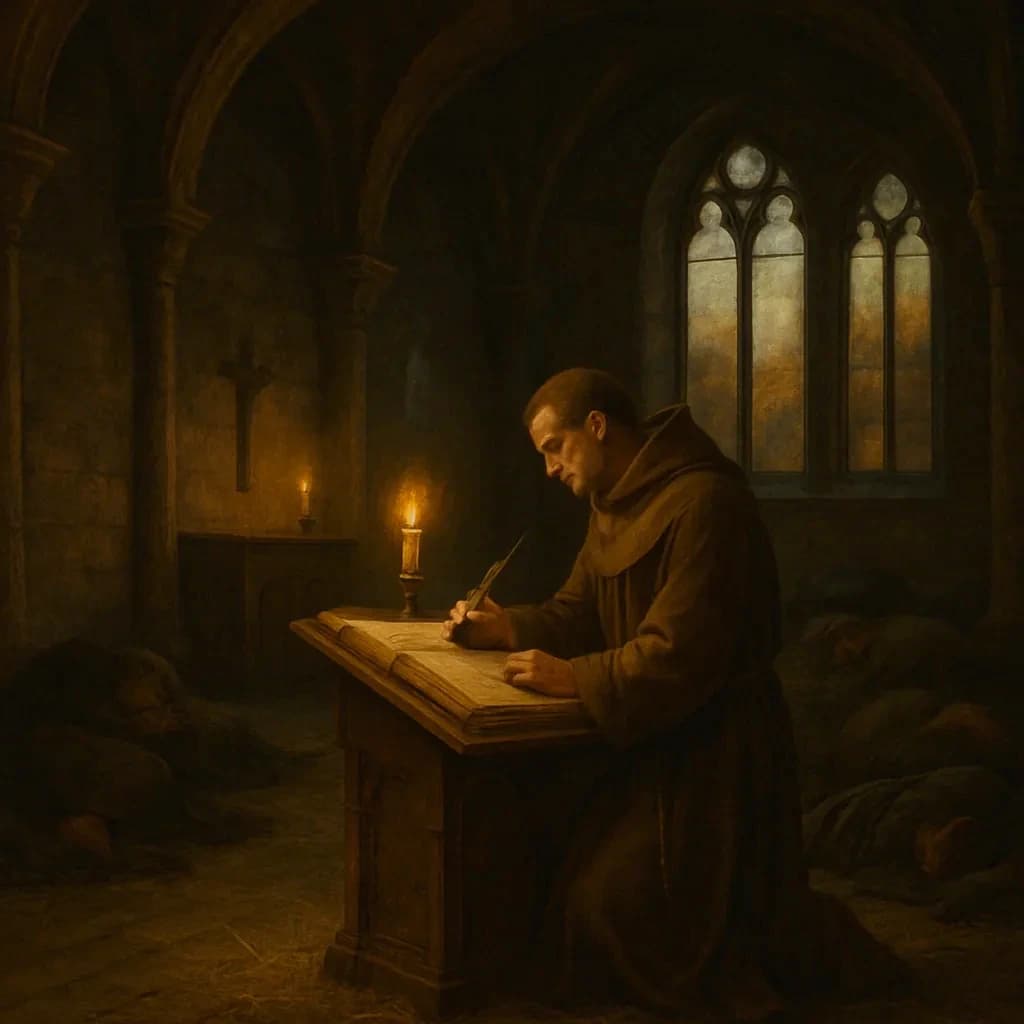 Locked in a Church to Die, He Took Notes Instead
