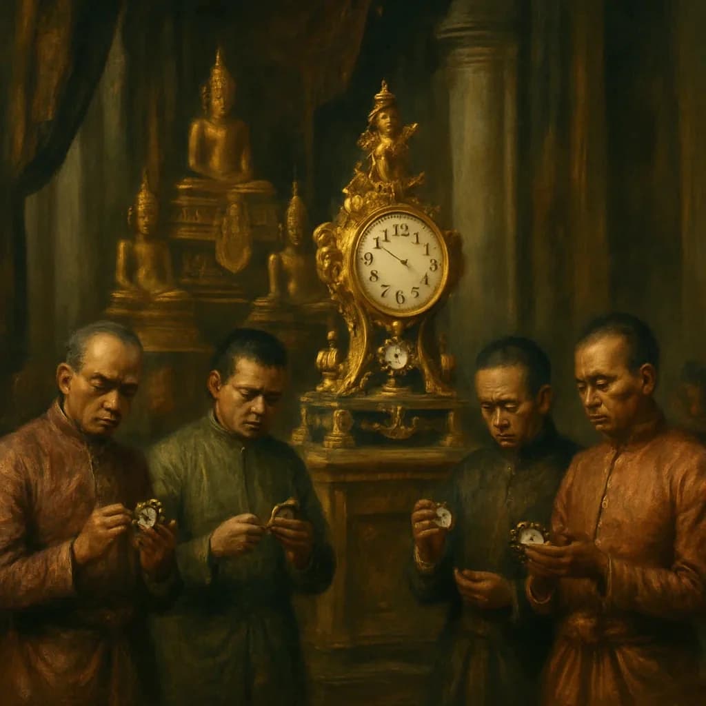 Siam's King Made His Clocks Count Backward