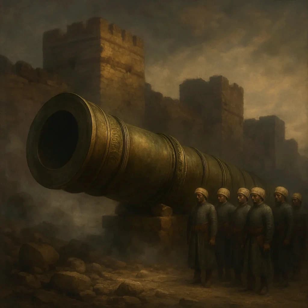 Byzantium Couldn't Afford the Cannon That Killed It