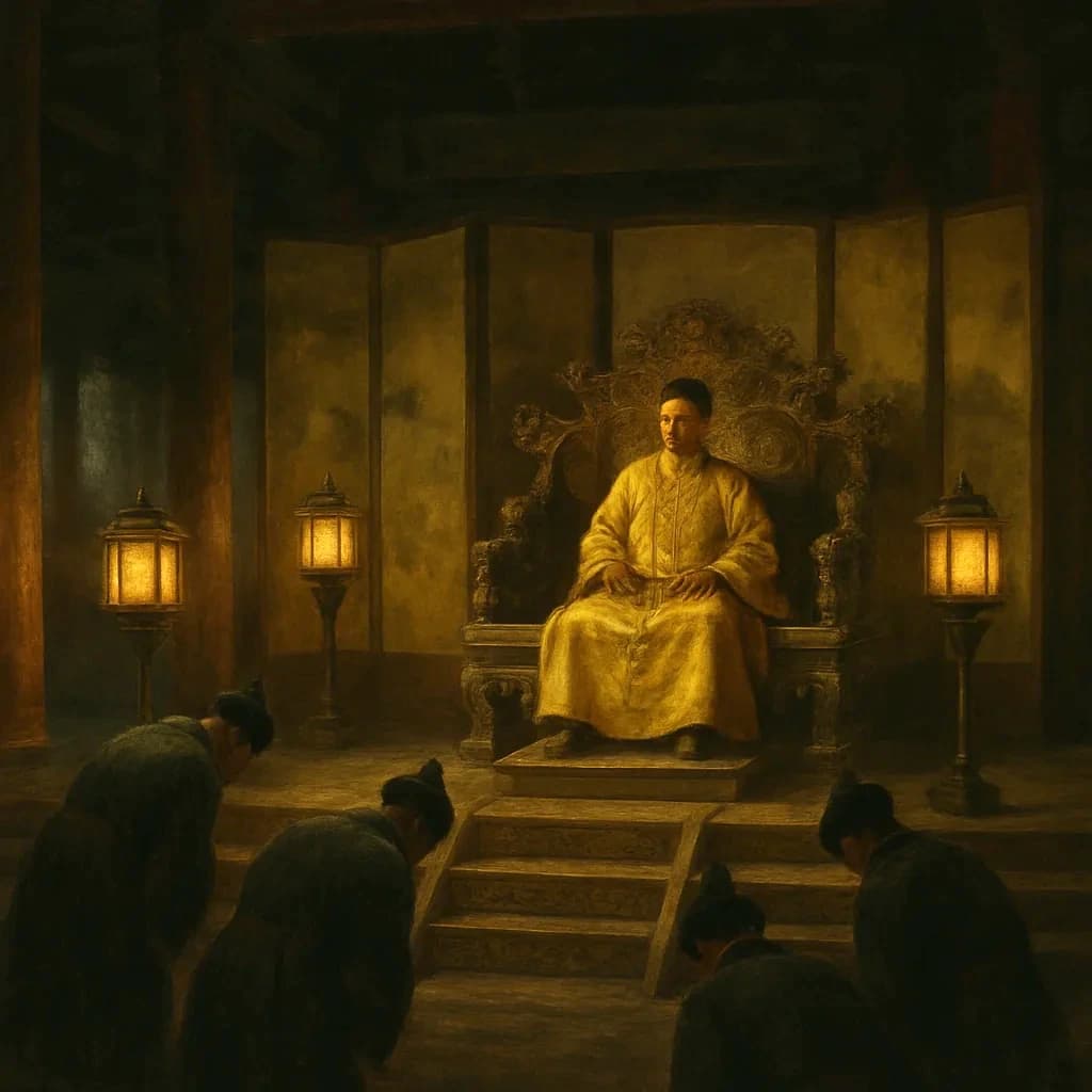 The Corpse on the Golden Throne