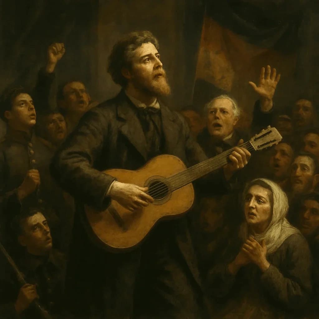 How a Broke Professor's Song Forged One Germany