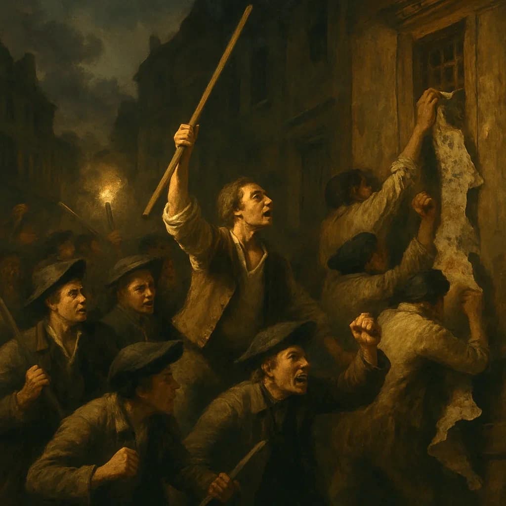 A Wallpaper Maker's Remark Set Paris Rioting Before the Bastille