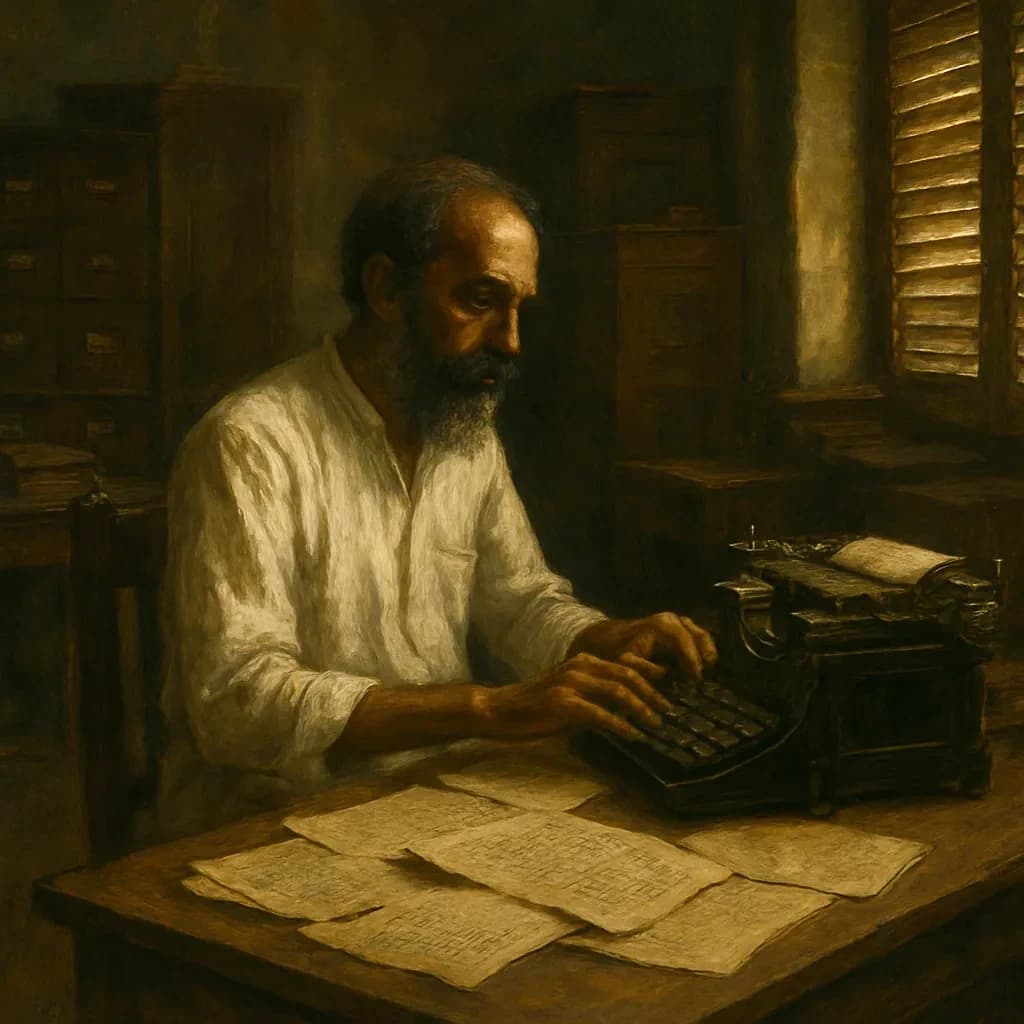 How Hindi Was Reshaped to Fit a Keyboard