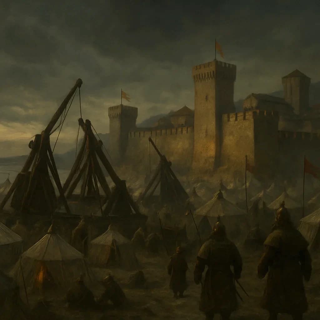 The Mongols Ran Out of Soldiers and Catapulted Corpses Instead