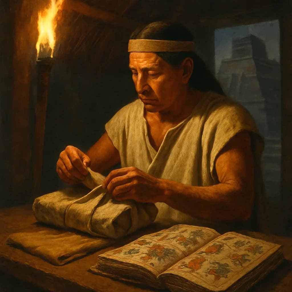 An Aztec Scribe Hid Twenty-Seven Books from the Conquistadors