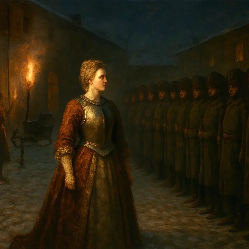 Peter the Great's Daughter Seized the Throne by Sleigh