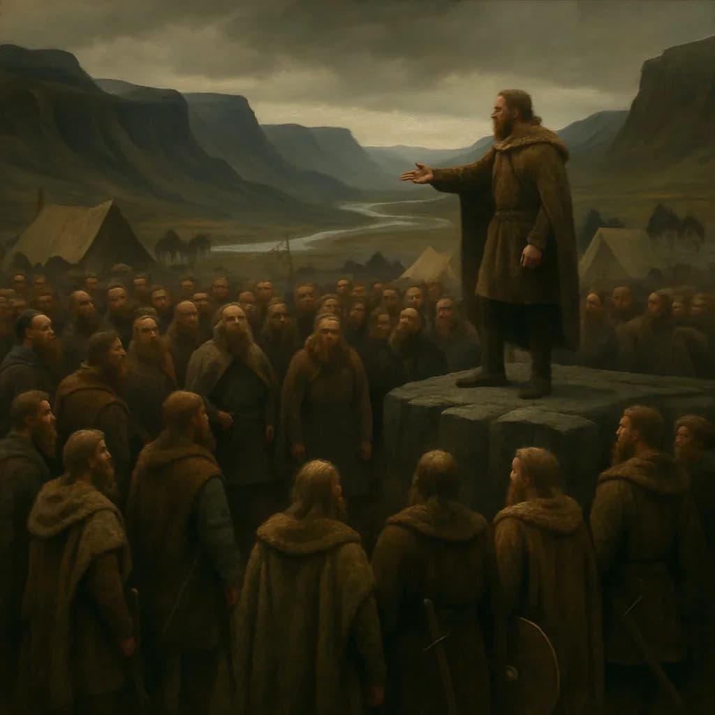Iceland Chose Law Over Kings in 930