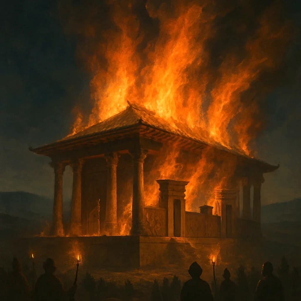 Alexander Burned Persepolis Over a Party Game