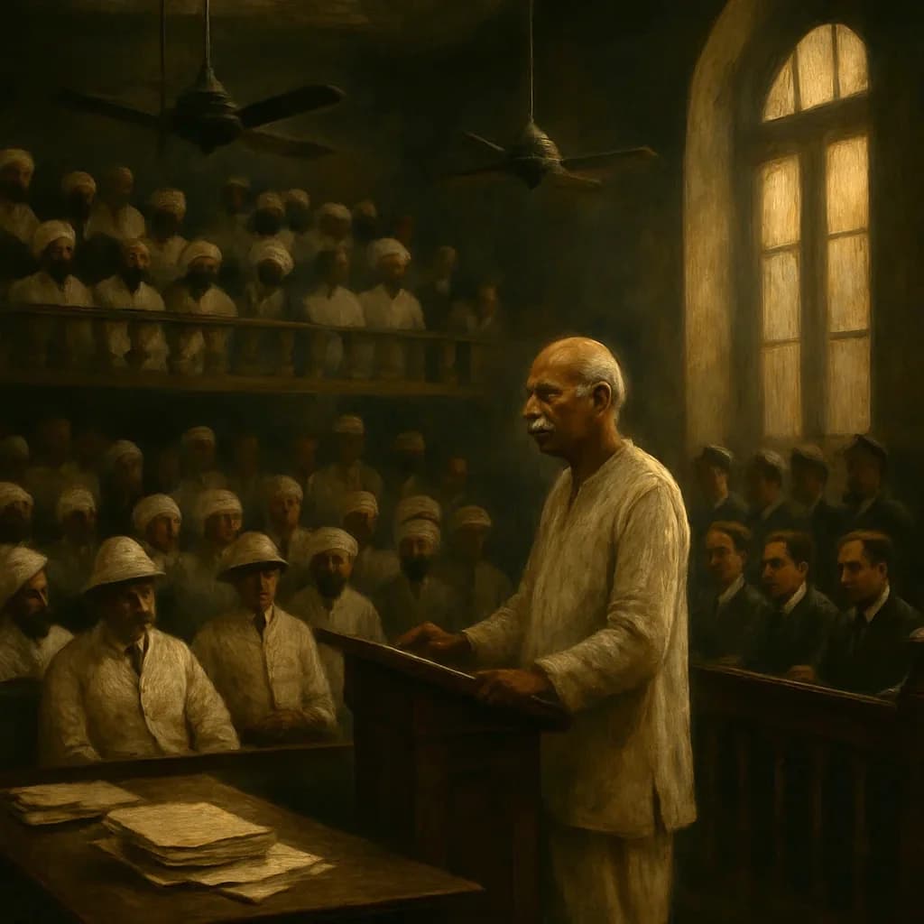 A British Lawyer's Thirteen-Word Insult Handed Gandhi His Stage