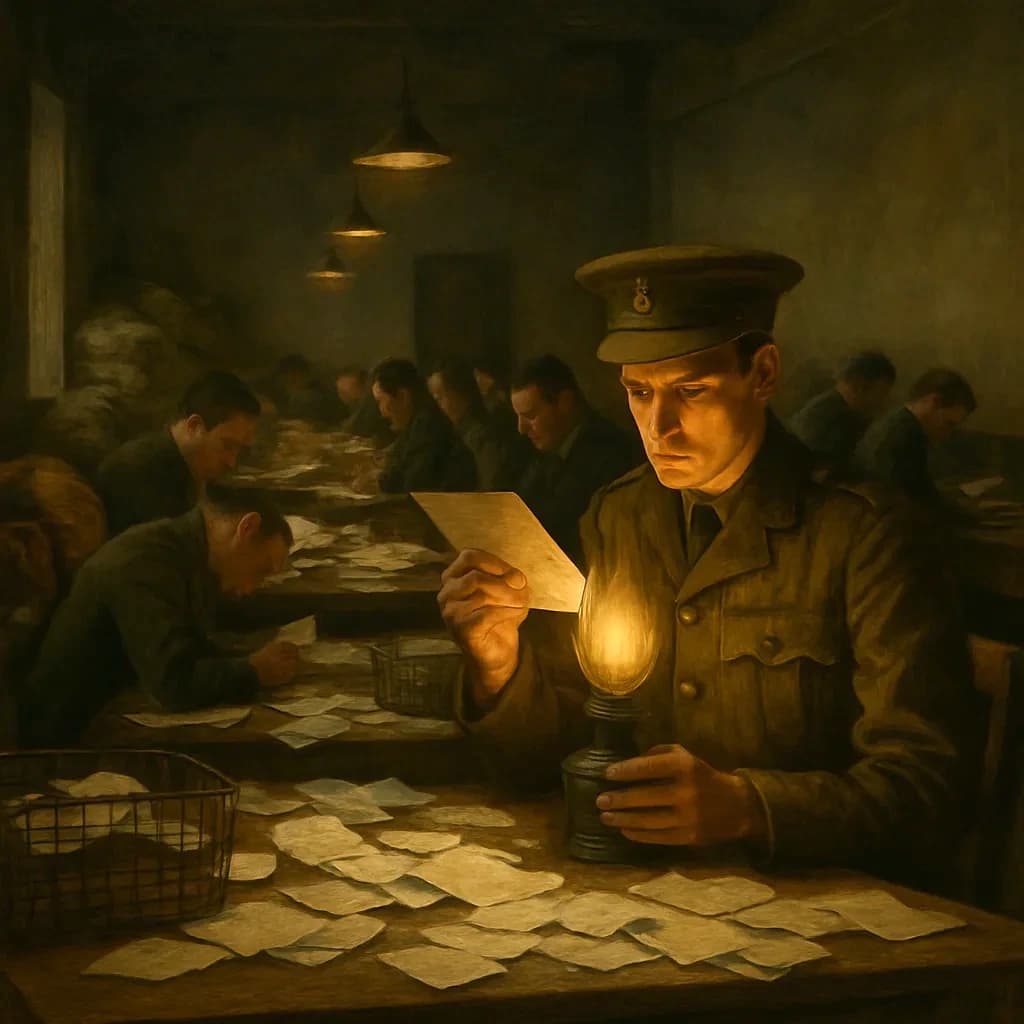 The Soldiers Whose Job Was Reading Other Soldiers' Mail
