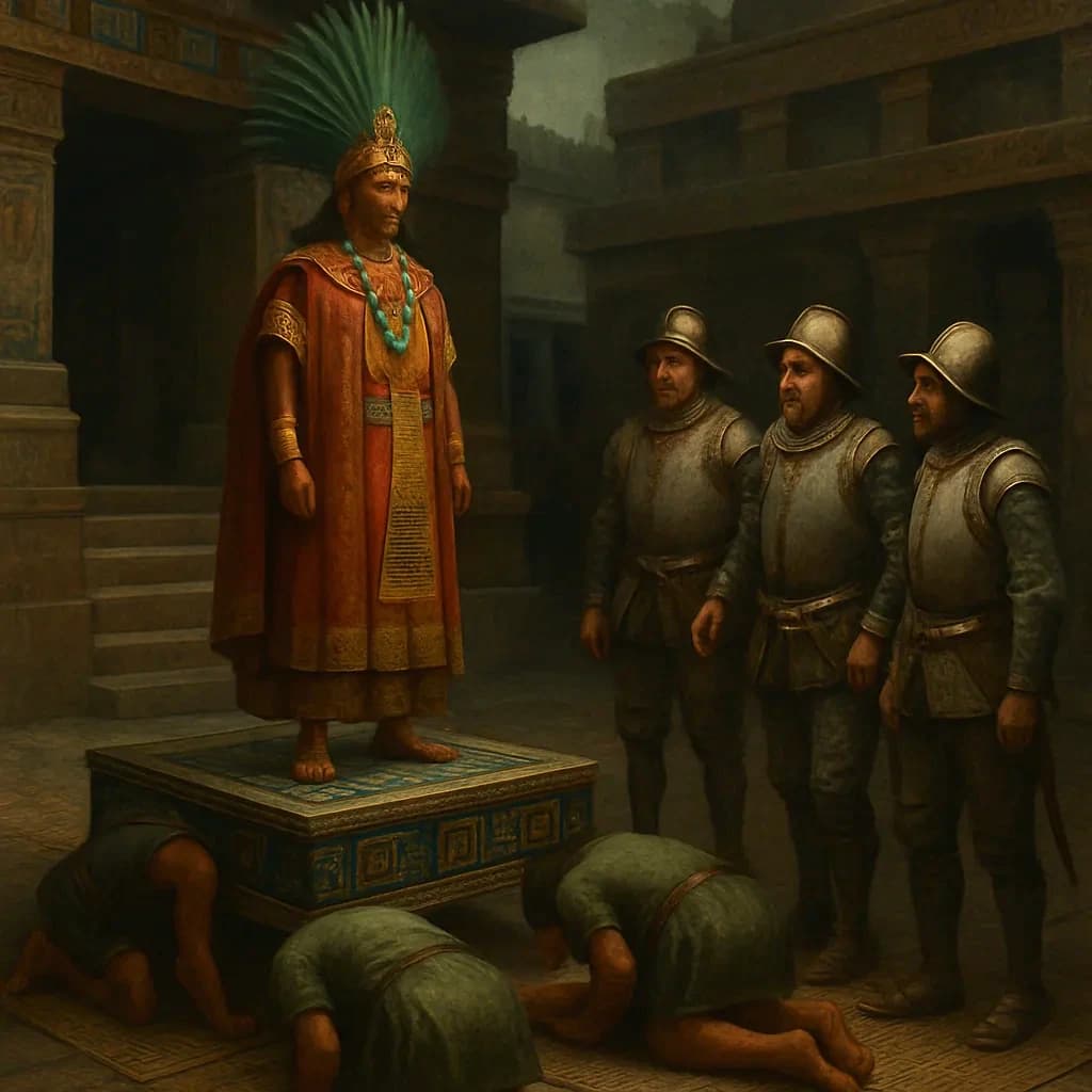 When the Aztec Emperor's Feet Never Touched the Ground