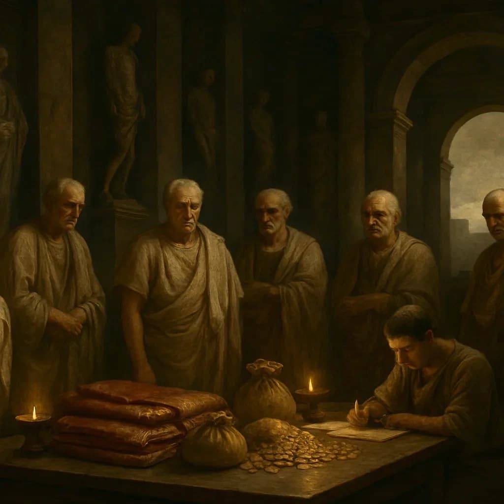 The Visigoths Took Rome by Invoice, Not by Storm