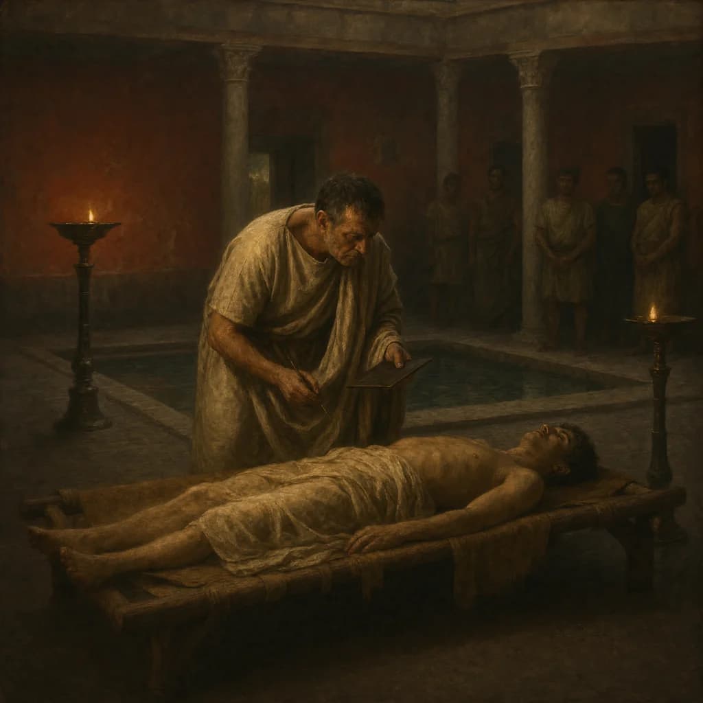Only One of Caesar's Twenty-Three Wounds Killed Him