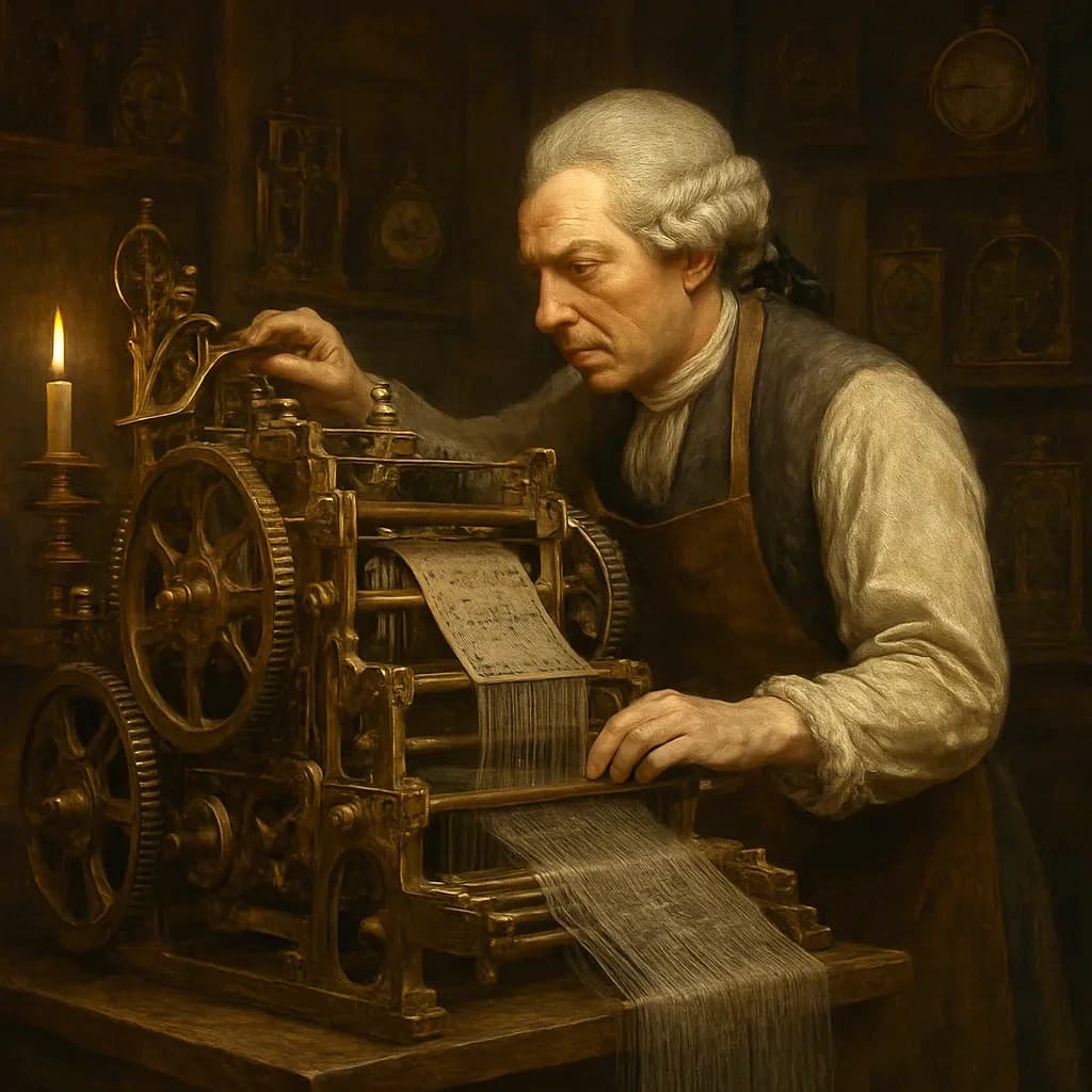 Six Weeks to Weave Faster Than Twenty Men