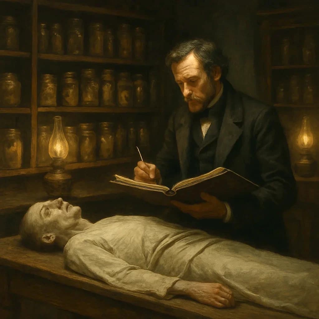 An Undertaker's Corpse Ledger Founded Modern Forensic Science