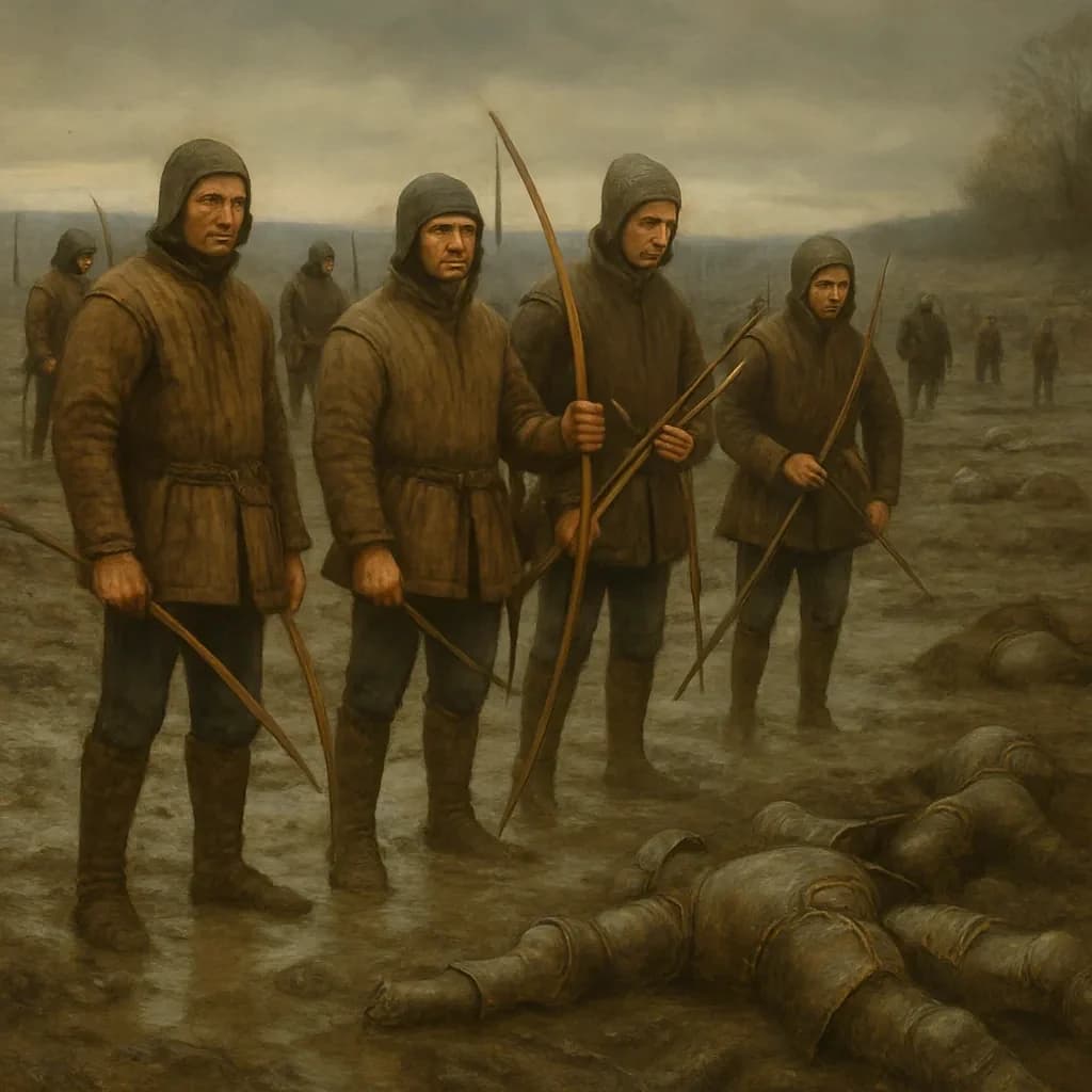 Three Inches of Mud at Agincourt — and the Longbow's Dirtier Secret